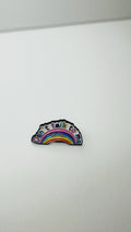 Leave Me Alone Enamel Pin Cartoon Cloud Funny Quote Brooch Lapel Badge Jewelry Gift for Introvert