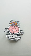 Mental Health Enamel Pin Set – Social Anxiety Awareness Quote Brooch – Psychology Support Lapel Badge – Self Care Jewelry Gift