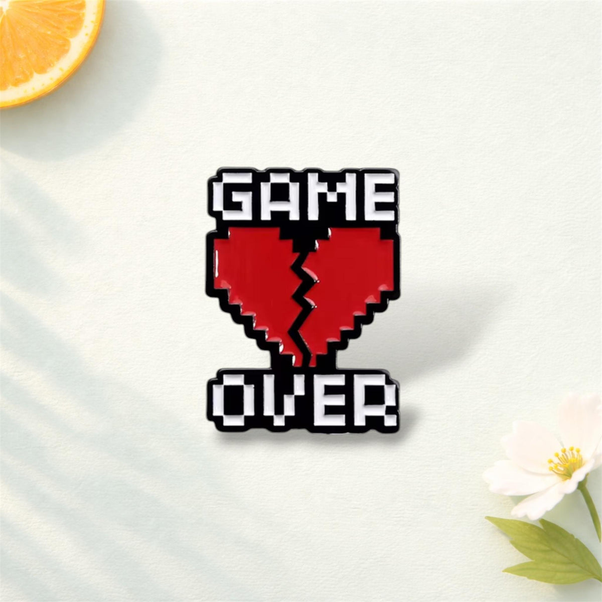 Sweet Couple Cartoon Enamel Pins Metal Brooch Lapel Badge for Clothing Bags Jewelry