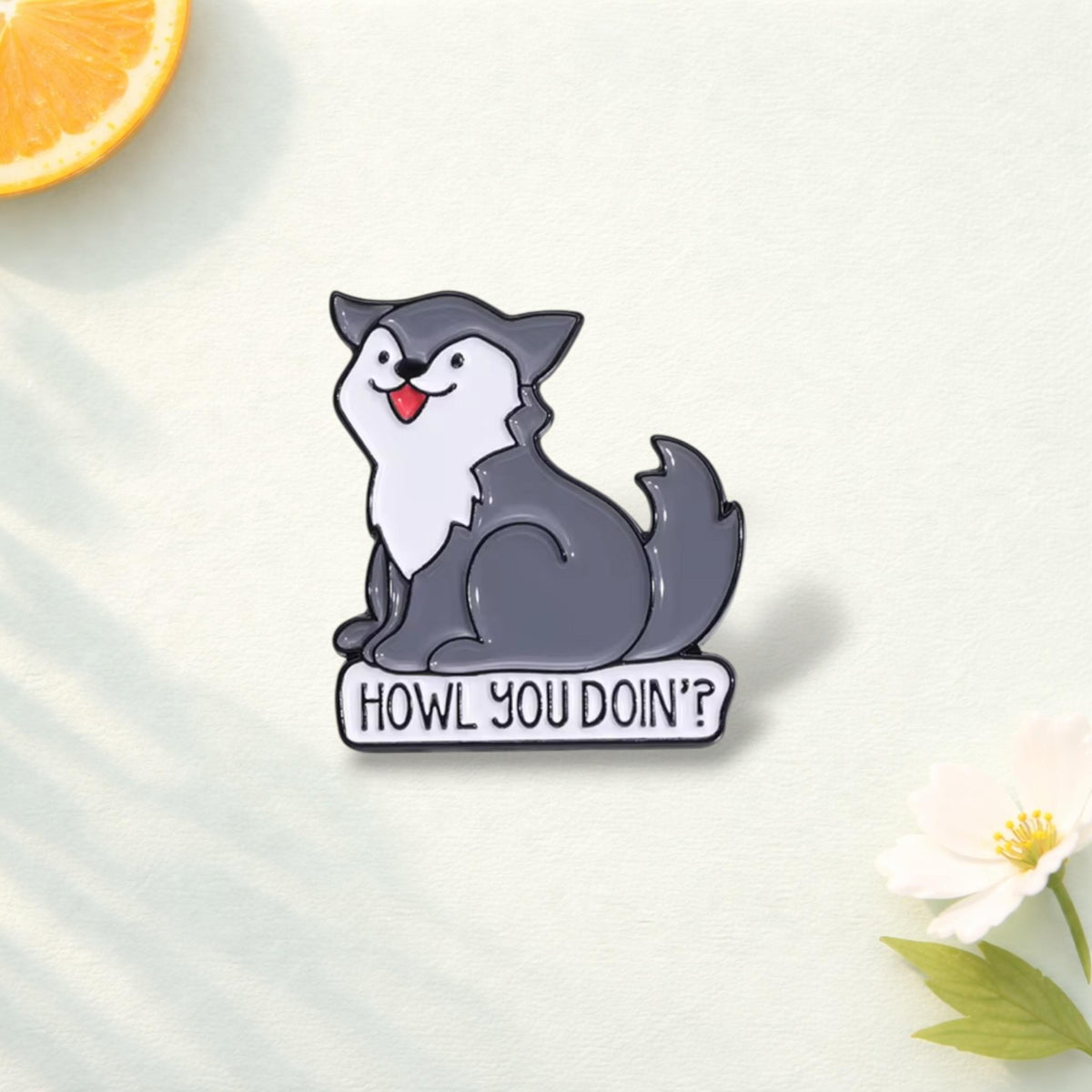 Cute Animal Dog Frog Enamel Pin Hot Dog Text Brooch Funny Lapel Badge Backpack Clothing Jewelry Gift for Friends