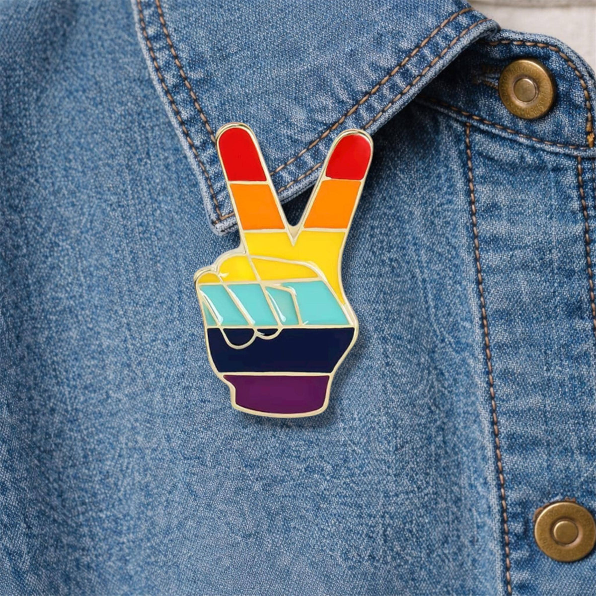 Rainbow Cat Enamel Pin – Cute LGBT Pride Cartoon Cat Brooch – Colorful Animal Lapel Badge – Pride Jewelry Gift for Cat Lovers