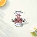 Let People Be Wrong About You Enamel Pin – Healing Quote Brooch – Self Love Mental Health Lapel Badge – Inspirational Jewelry Gift