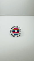 You Are Safe to Be You Around Me Enamel Brooch Colorful Striped Lapel Pin Short Sentence Backpack Badge Clothing Accessories