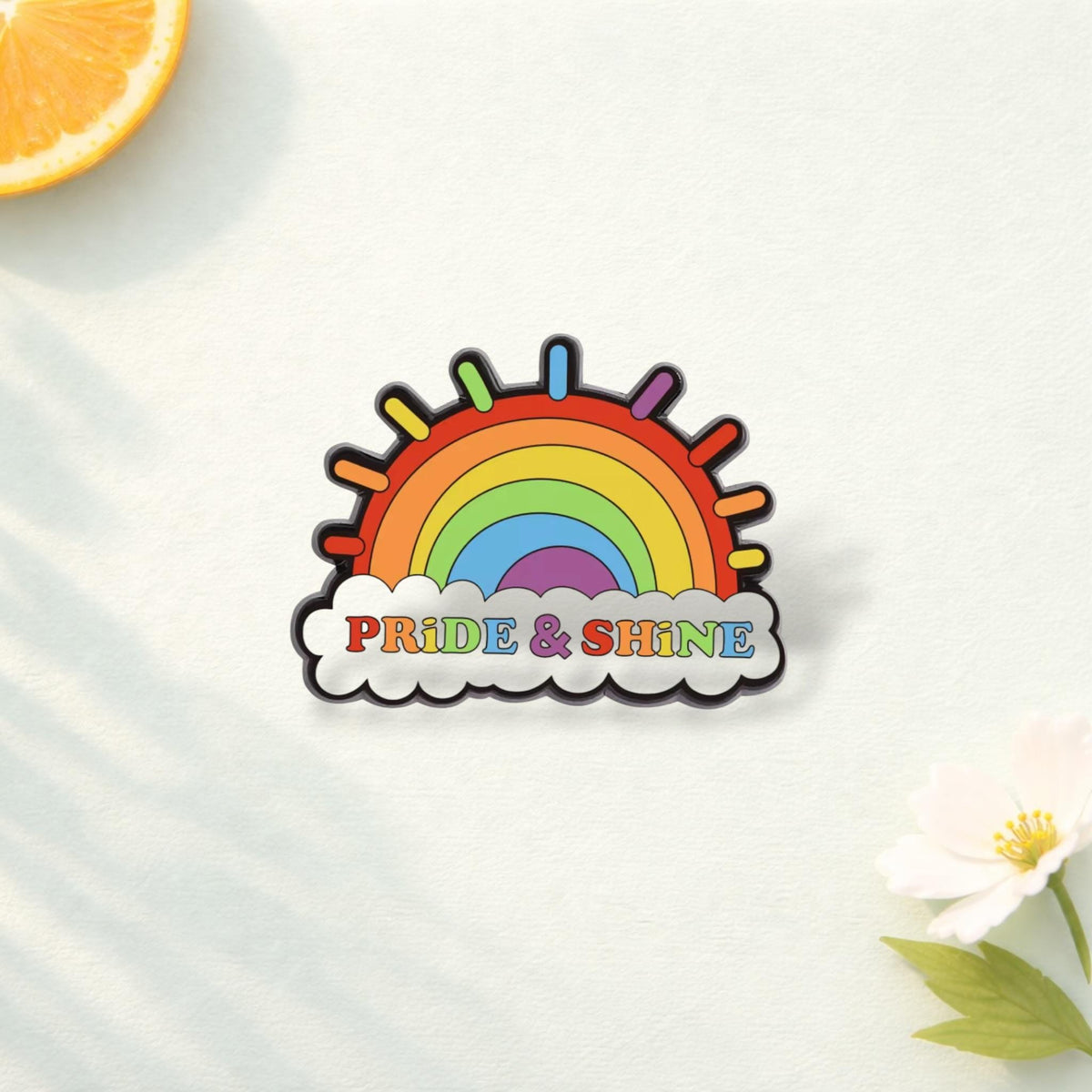 Colorful Rainbow Stay Proud Enamel Pin Be Kind to All Kinds Brooch Inspirational Lapel Badge Jewelry Gift for Friends