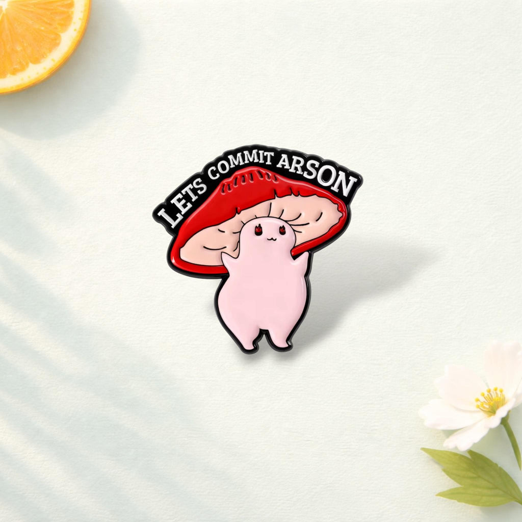 Funny Witch Frog Enamel Pin Cartoon Animal Quote Brooch Mouse Sheep Lapel Badge Jewelry Gift for Friends