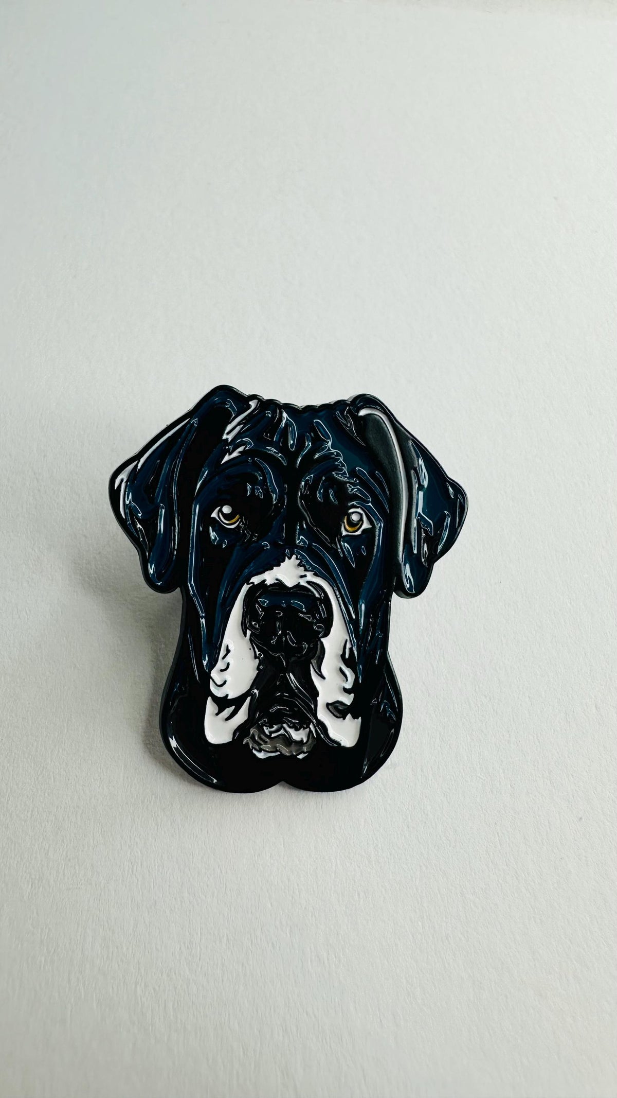 Great Dane Dog Enamel Pin Cute Guard Dog Cartoon Animal Brooch Lapel Badge Jewelry Gifts