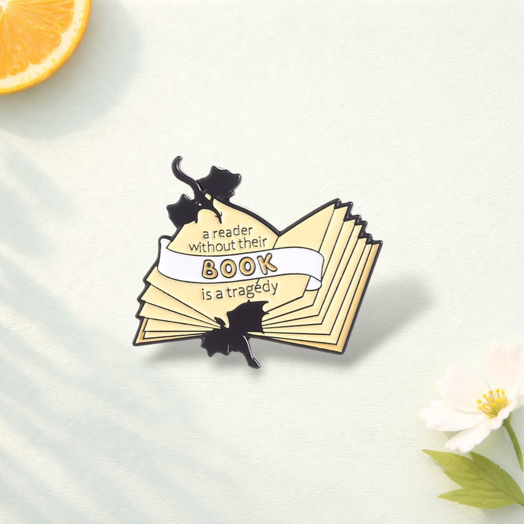 Fourth Wing Enamel Pin Set Creative Reading Badge Dragon Book Lover Gift Fantasy Reader Lapel Pin Elegant Accessory Decoration