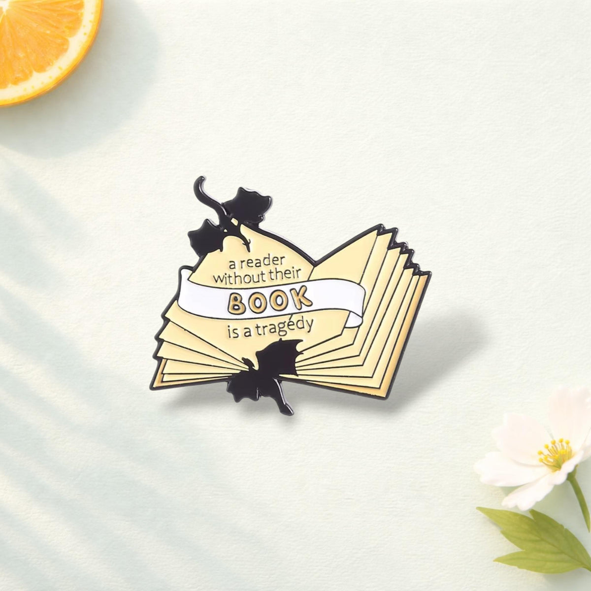 Fourth Wing Enamel Pin Set Creative Reading Badge Dragon Book Lover Gift Fantasy Reader Lapel Pin Elegant Accessory Decoration