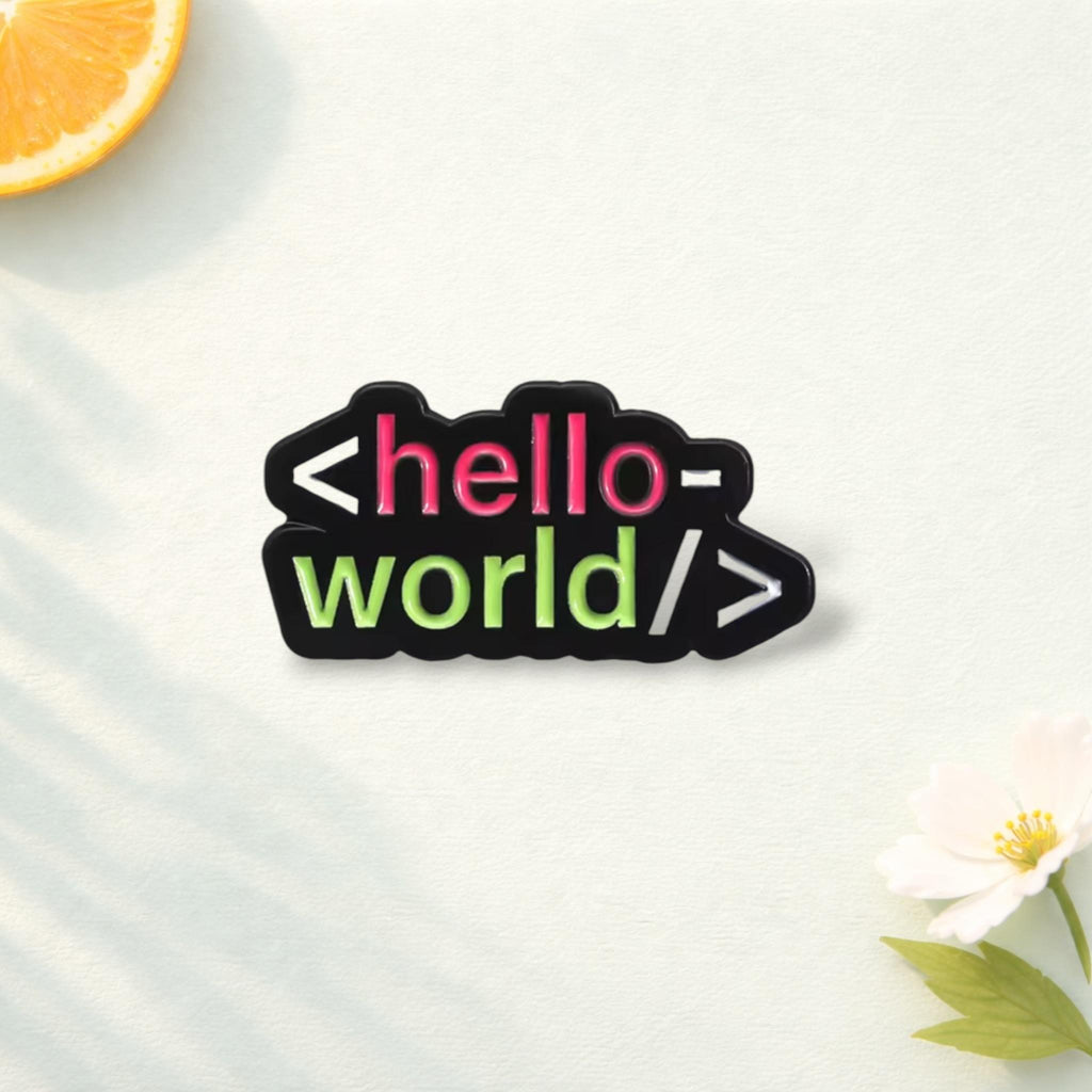 My Code Works Enamel Pins Custom Computer Code Program Brooches Lapel Badges Funny Jewelry Gift For Programmer Friends