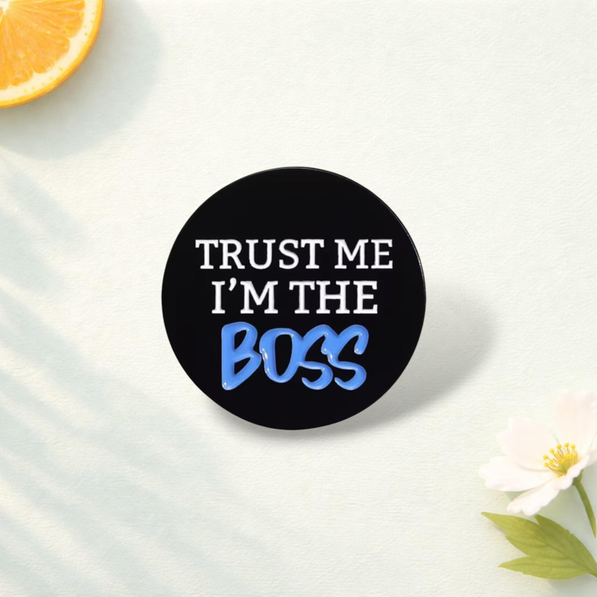 Trust Me I Am A Witch Enamel Pin Punk Quote Witchy Brooch Gothic Badge Magic Lapel Pin Jewelry Gift for Friends Kids