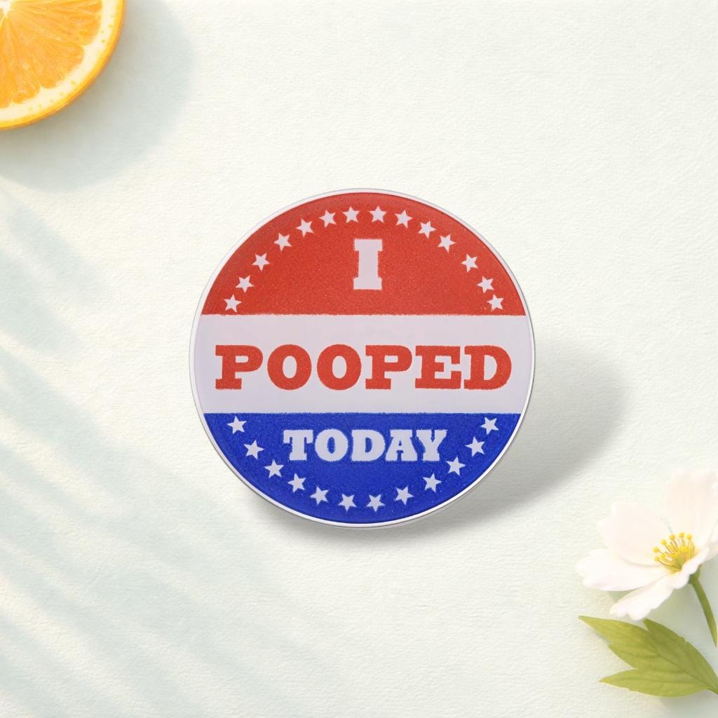 I Ate Food Today Enamel Pin Humorous Comedic Quote Brooch Funny Daily Reward Lapel Badge Jewelry
