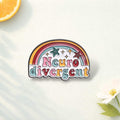 Neurospicy Strawberry Enamel Pin Cute Mental Health Inspired Brooch Neurodiversity Badge Kawaii Fruit Lapel Pin Jewelry Gift