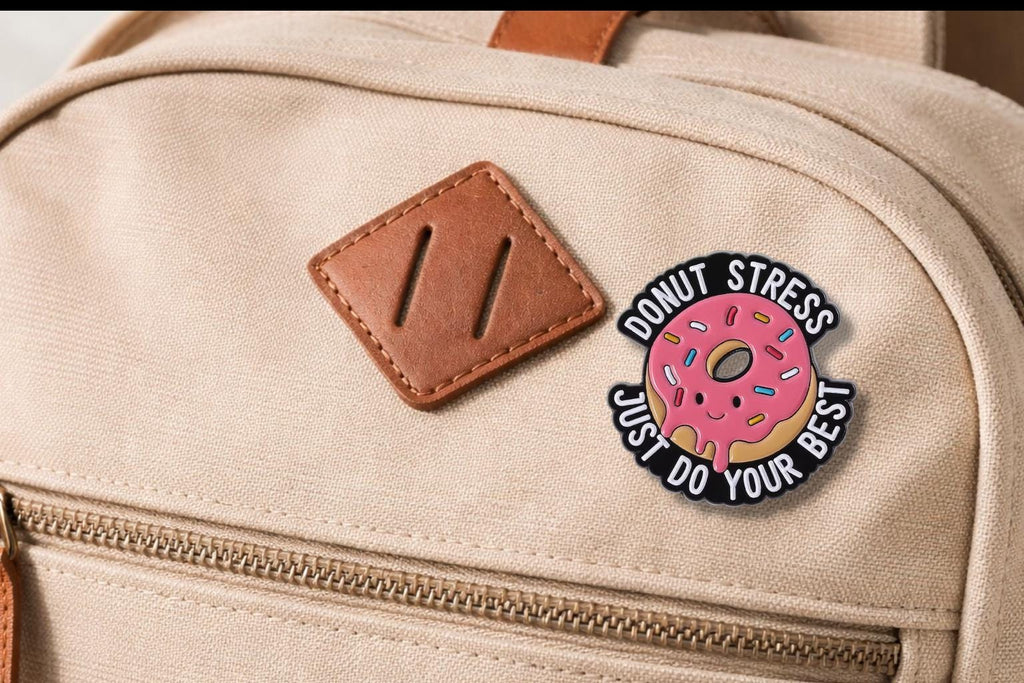 You Are Enough Enamel Pin Motivational Quote Brooch Positive Energy Lapel Badge Jewelry Gift