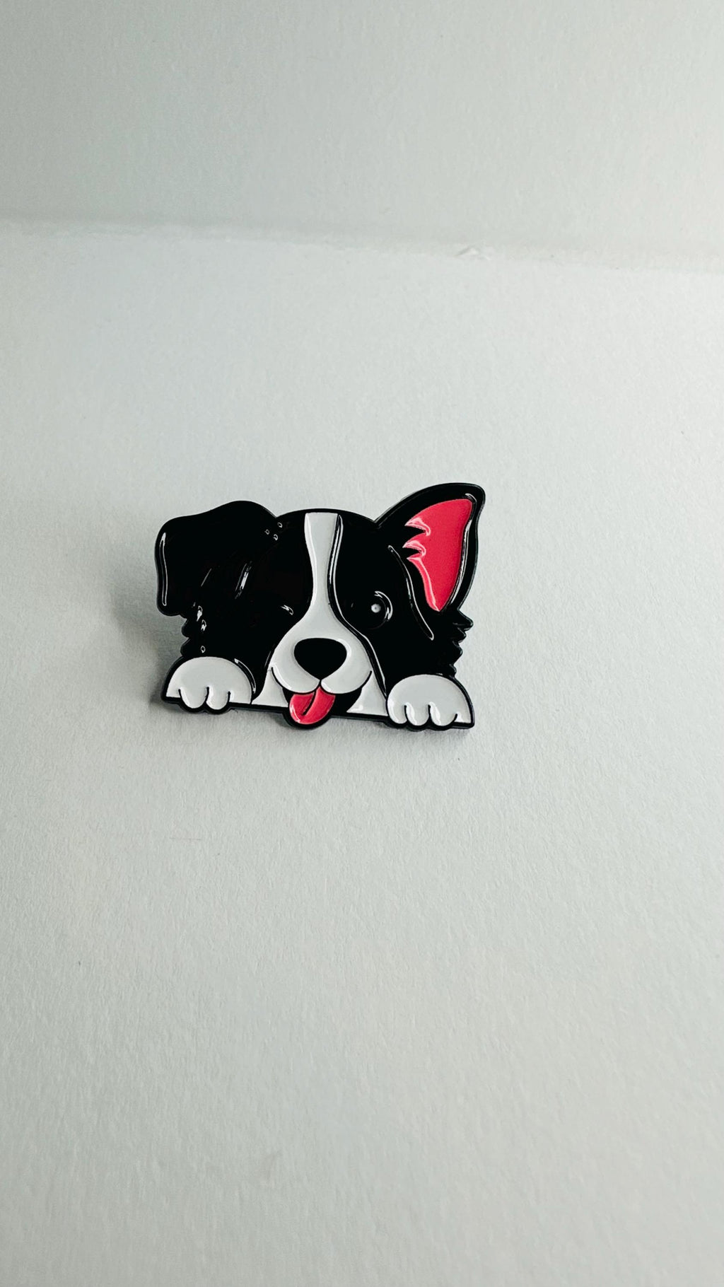 Cute Dog Enamel Pin Cartoon Border Collie Husky Golden Retriever Brooch Animal Lover Gift Pet Badge Lapel Pin Jewelry