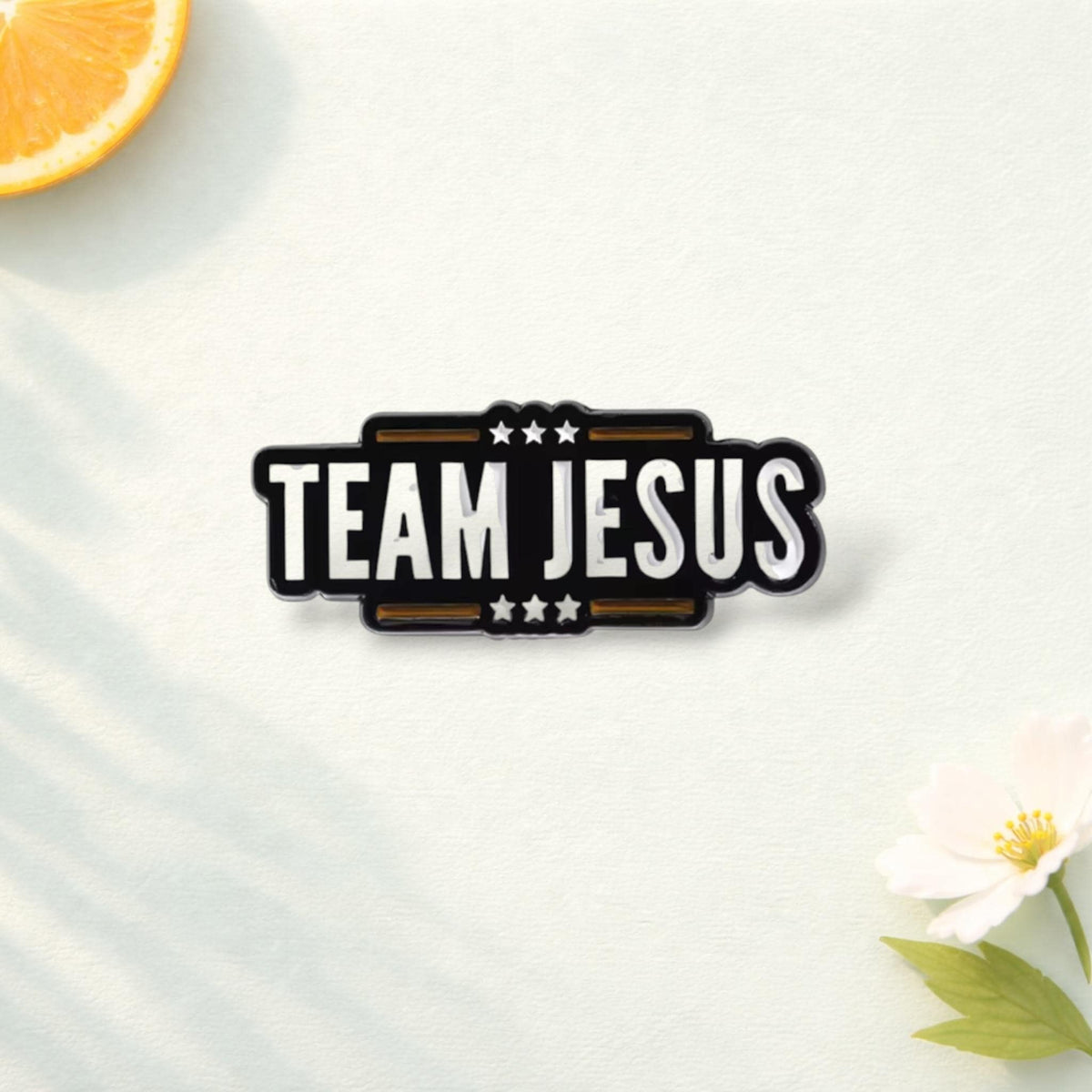 Know Jesus Know Joy Enamel Pins Christianity Cross Easter Jewelry Gift Quotations Brooches Lapel Backpack Badge