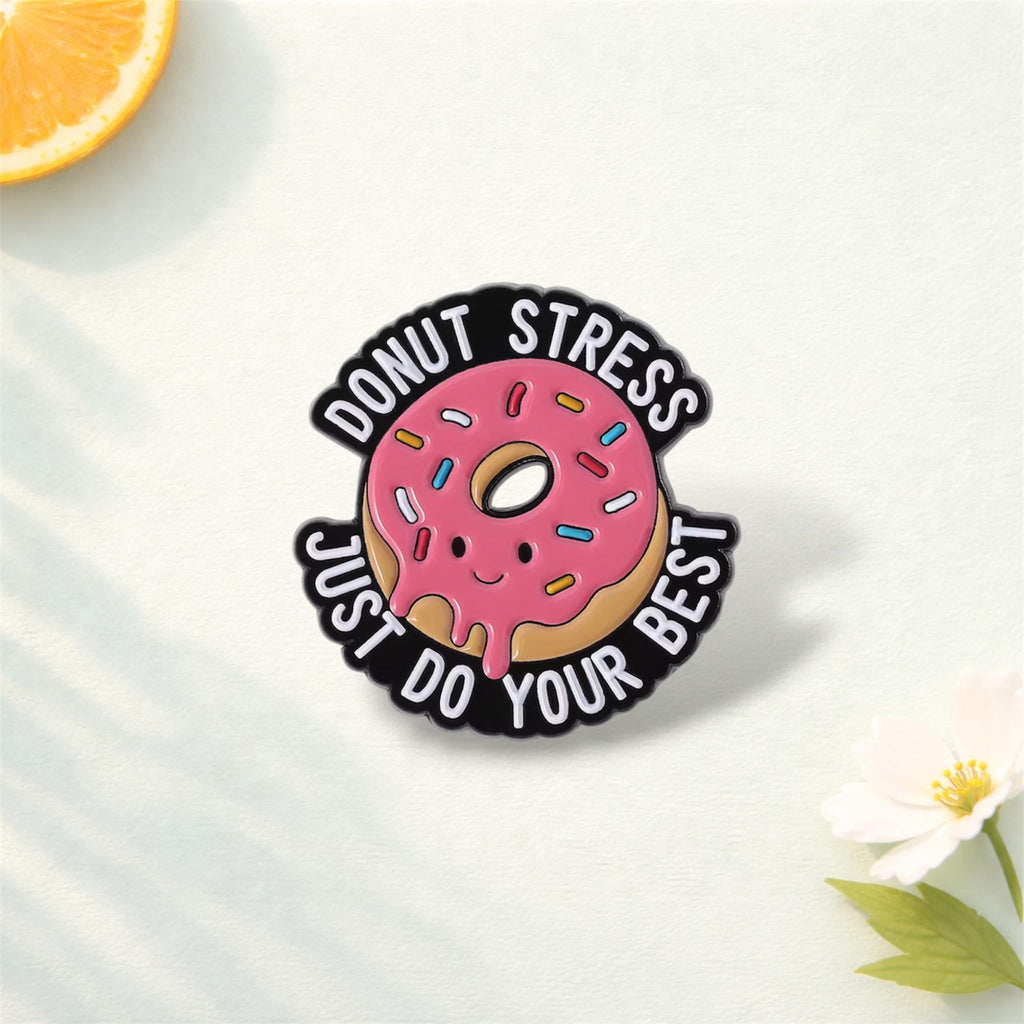 You Are Enough Enamel Pin Motivational Quote Brooch Positive Energy Lapel Badge Jewelry Gift