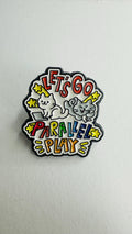 Parallel Play Enamel Pin Cat Badge Neurodiversity Awareness Funny Introvert Gift Autism Inspired Brooch Lapel Pin Jewelry