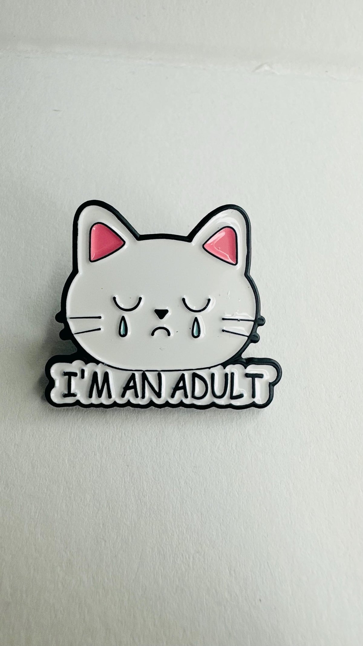 Sarcastic Cat Enamel Pin Set Funny Lazy Cat Brooch Overthinking Nap Quote Badge Kawaii Animal Backpack Decoration Gift
