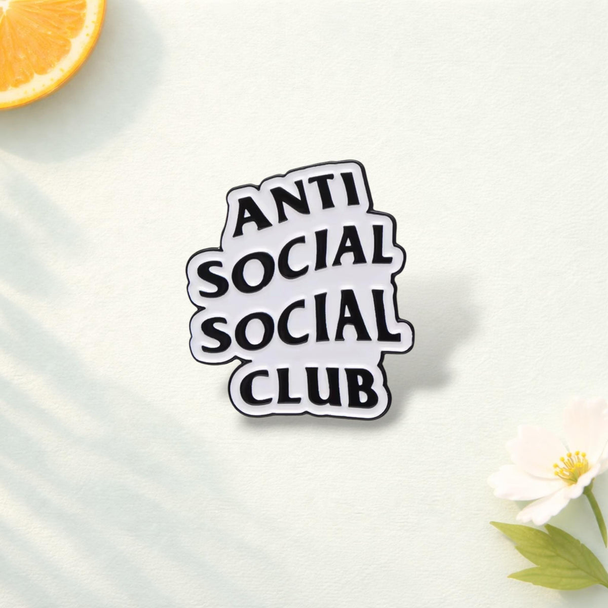 Geometric Funny Quote Enamel Pin Social Anxiety Heart Rainbow Brooch Lapel Badge Backpack Clothes Collar Jewelry Gift