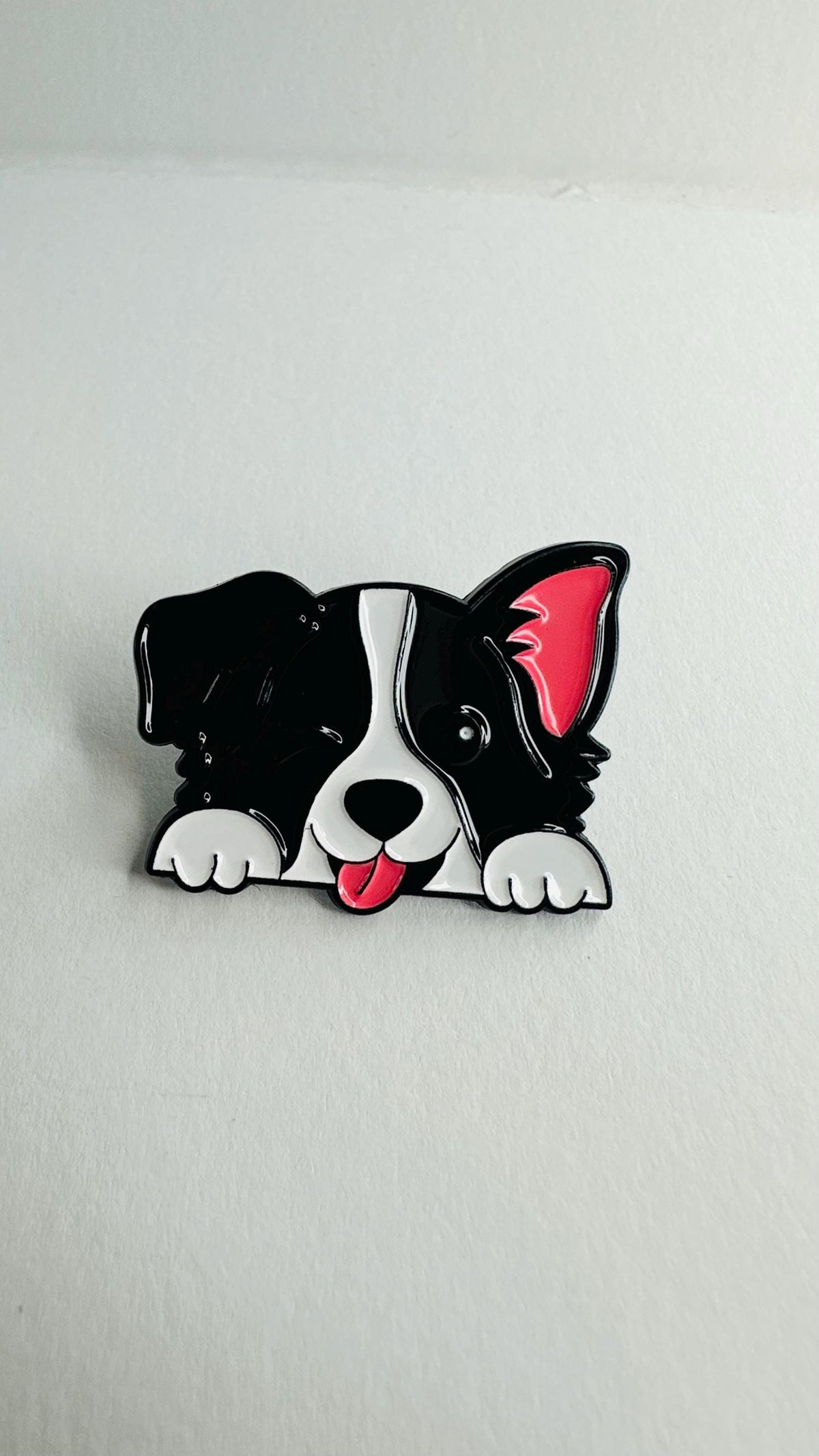 Cute Dog Enamel Pin Cartoon Border Collie Husky Golden Retriever Brooch Animal Lover Gift Pet Badge Lapel Pin Jewelry