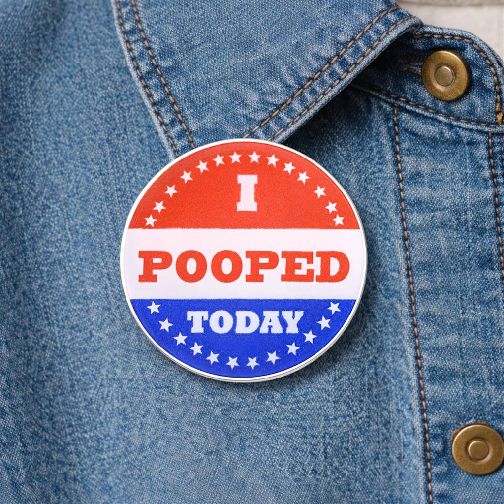 I Ate Food Today Enamel Pin Humorous Comedic Quote Brooch Funny Daily Reward Lapel Badge Jewelry