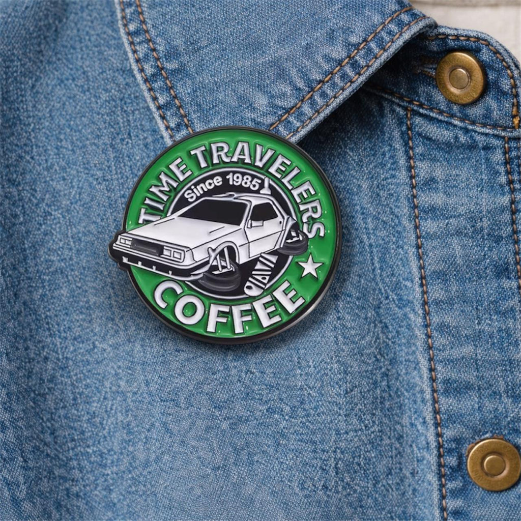 Cartoon Sport Car Brooch Enamel Pins Custom Movies Perimeter Retro Vehicle Brooch Decoration