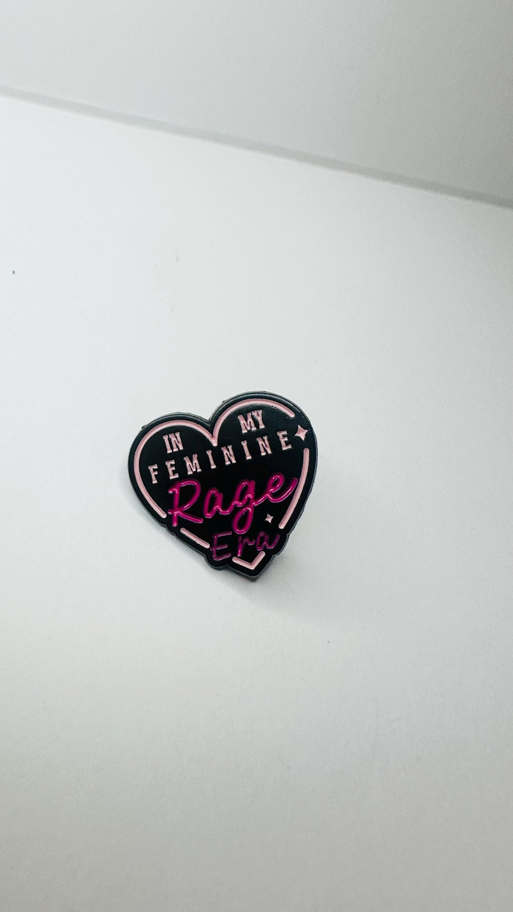 Feminist Power Quote Enamel Pin – Strong Women Empowerment Brooch – Lapel Badge Jewelry Gift for Friends
