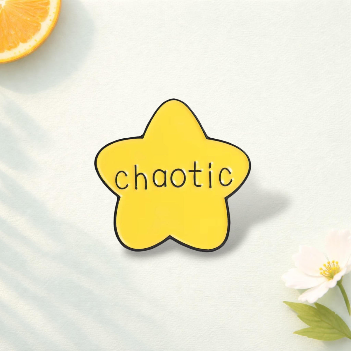 Cute Star Enamel Pin Set Inspirational Quote Brooch Kawaii Star Badge Backpack Decoration Lapel Pin Jewelry Gift for Friends