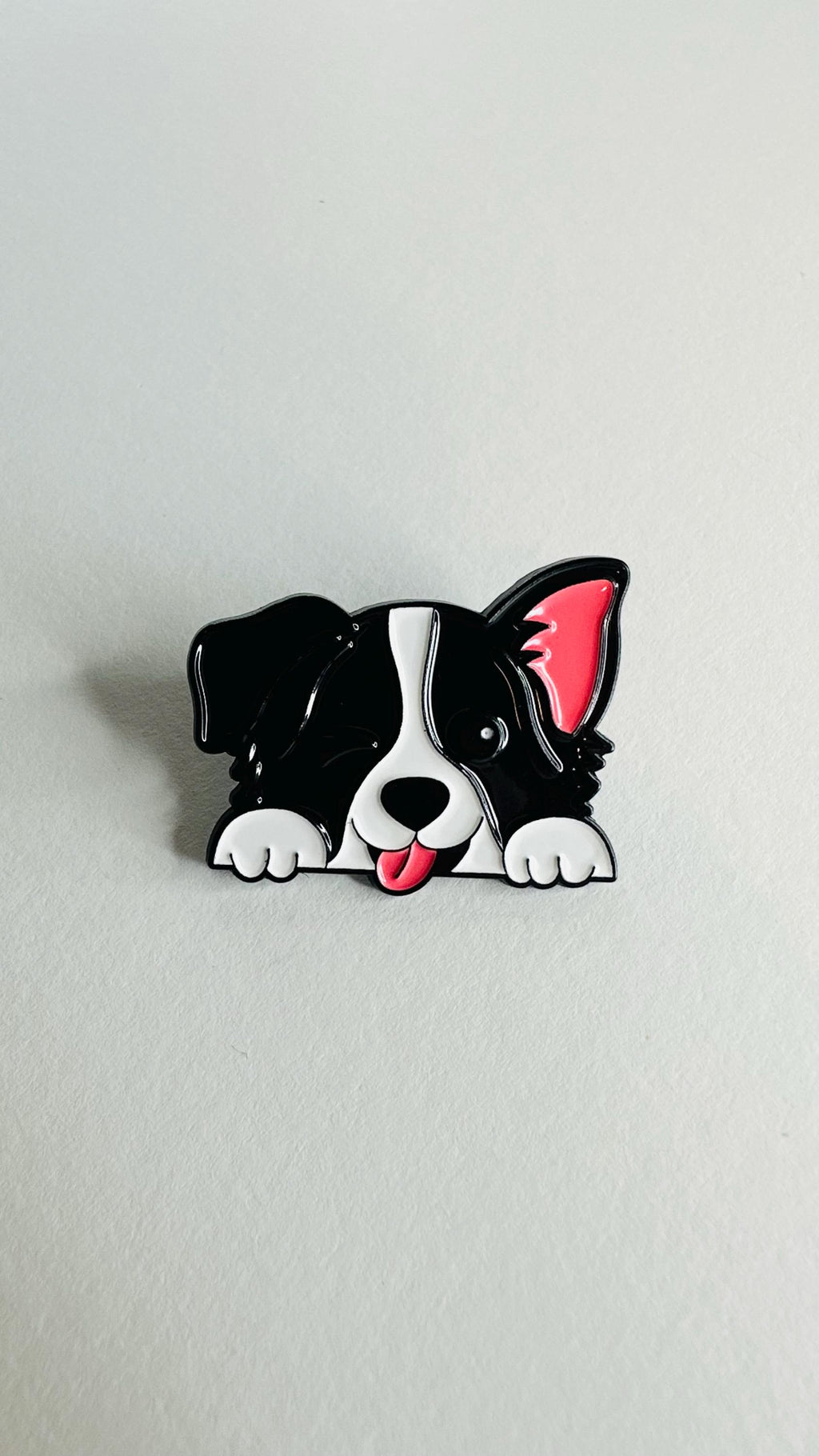 Cute Dog Enamel Pin Cartoon Border Collie Husky Golden Retriever Brooch Animal Lover Gift Pet Badge Lapel Pin Jewelry