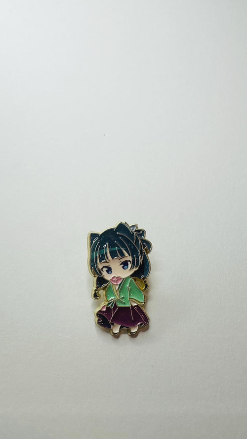 Cartoon Anime Manga Character Enamel Pins Cosplay Anime Girl Cat Figure Lapel Brooch