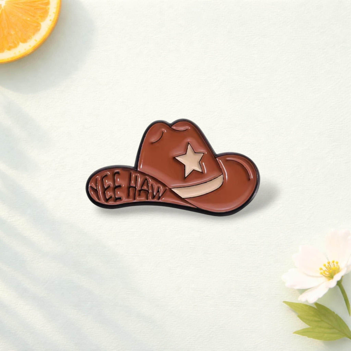 COW GIRL Enamel Pin – “Cool Girl Let Go” Custom Punk Gothic Brooch – Lapel Badge Jewelry Gift for Friends