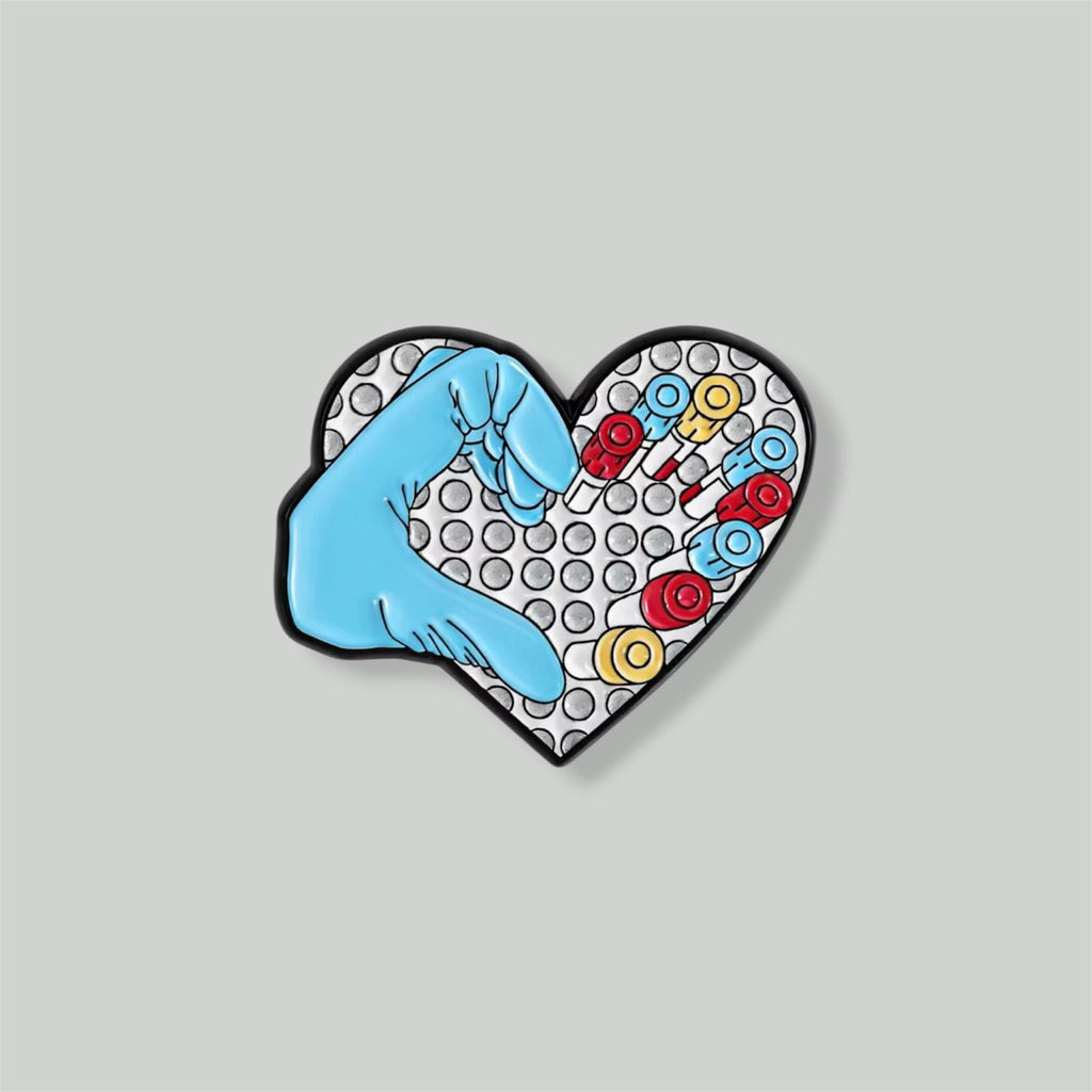 Medical Enamel Pin Nurse Doctor RN Brooch Healthcare Worker Gift Medical Student Badge Cute Hospital Jewelry Accessories