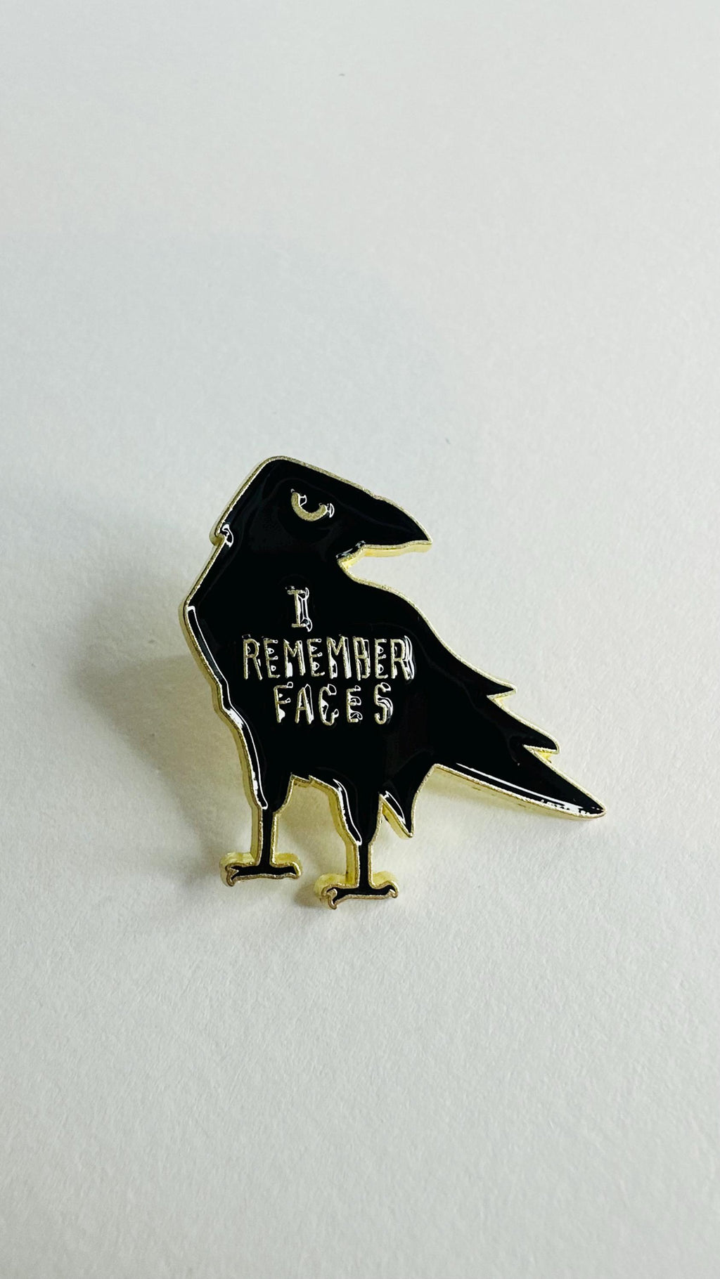Punk Crow Enamel Pin Gothic Raven Skull Brooch Dark Starry Badge Custom Lapel Pin Bag Clothes Accessory Jewelry Gift Friends