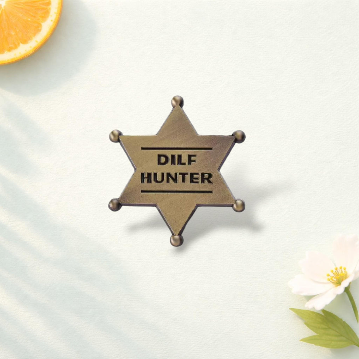 Gold Star Enamel Pin Custom Funny Quote Brooch Simple Mini Lapel Badge Jewelry Gift for Friends and Kids