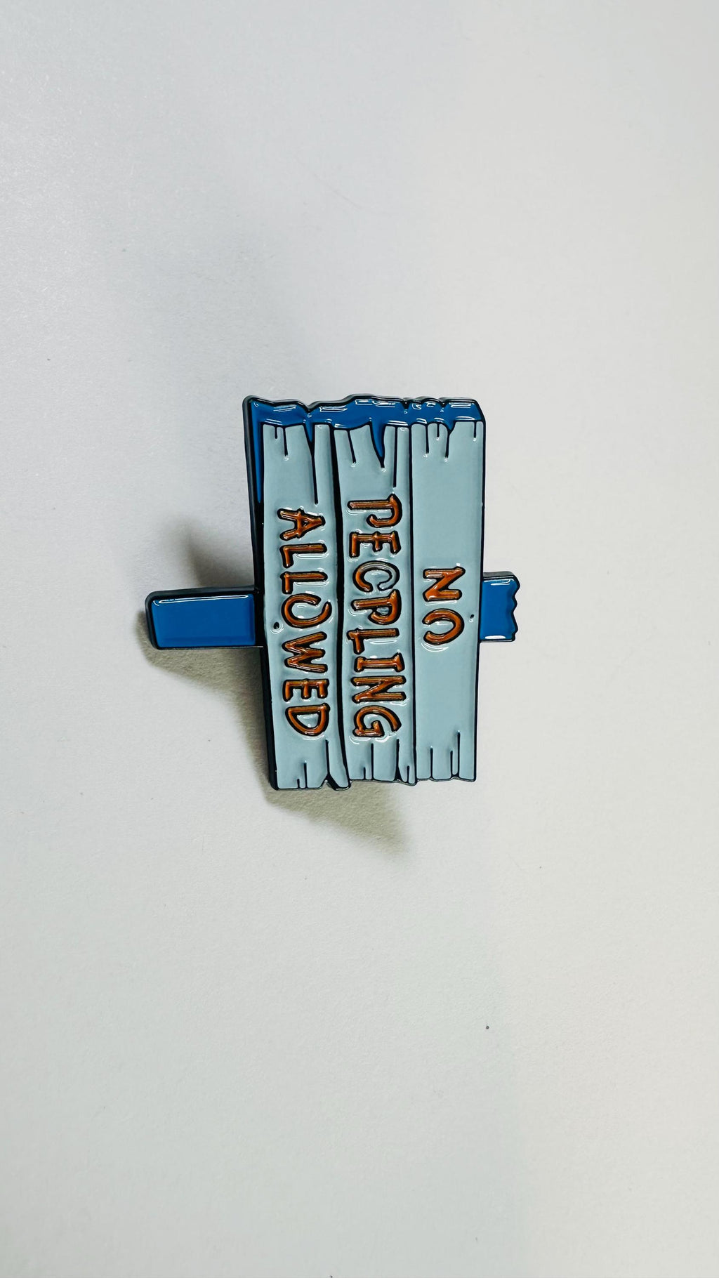 Sorry My Social Anxiety Says No Enamel Pin – Funny Introvert Quote Brooch – Mental Health Humor Lapel Badge – Relatable Jewelry Gift