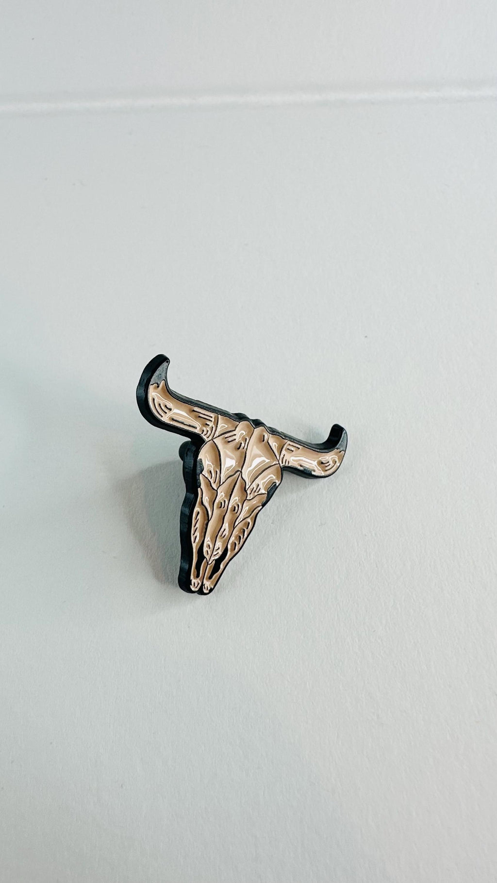 COW GIRL Enamel Pin – “Cool Girl Let Go” Custom Punk Gothic Brooch – Lapel Badge Jewelry Gift for Friends