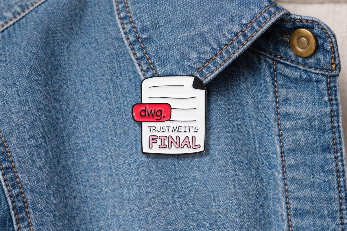 Never Forget Trust Me It Is Final Enamel Pin Quote Brooch Creative Metal Lapel Badge Backpack Jewelry Accessories Gift