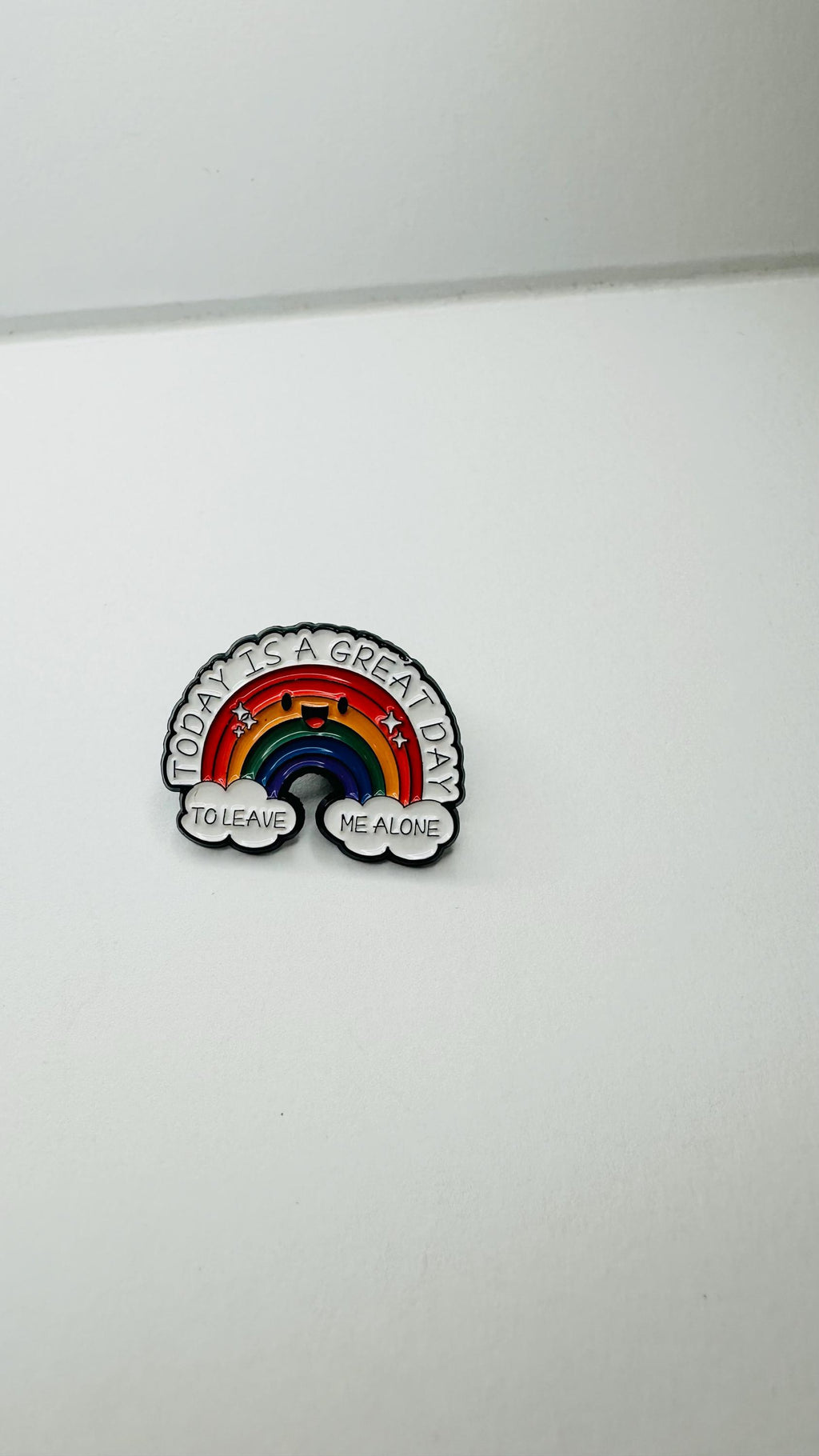 I Was a Rainbow Enamel Pin Pride Quote LGBTQ Badge Colorful Brooch LGBT Gift Rainbow Jewelry Lapel Pin Clothes Accessories