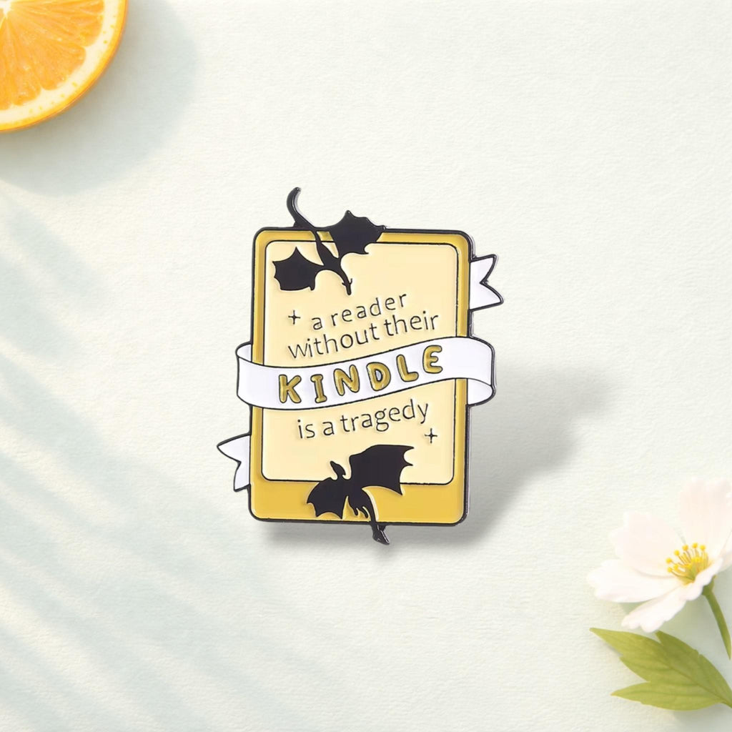 Fourth Wing Enamel Pin Set Creative Reading Badge Dragon Book Lover Gift Fantasy Reader Lapel Pin Elegant Accessory Decoration