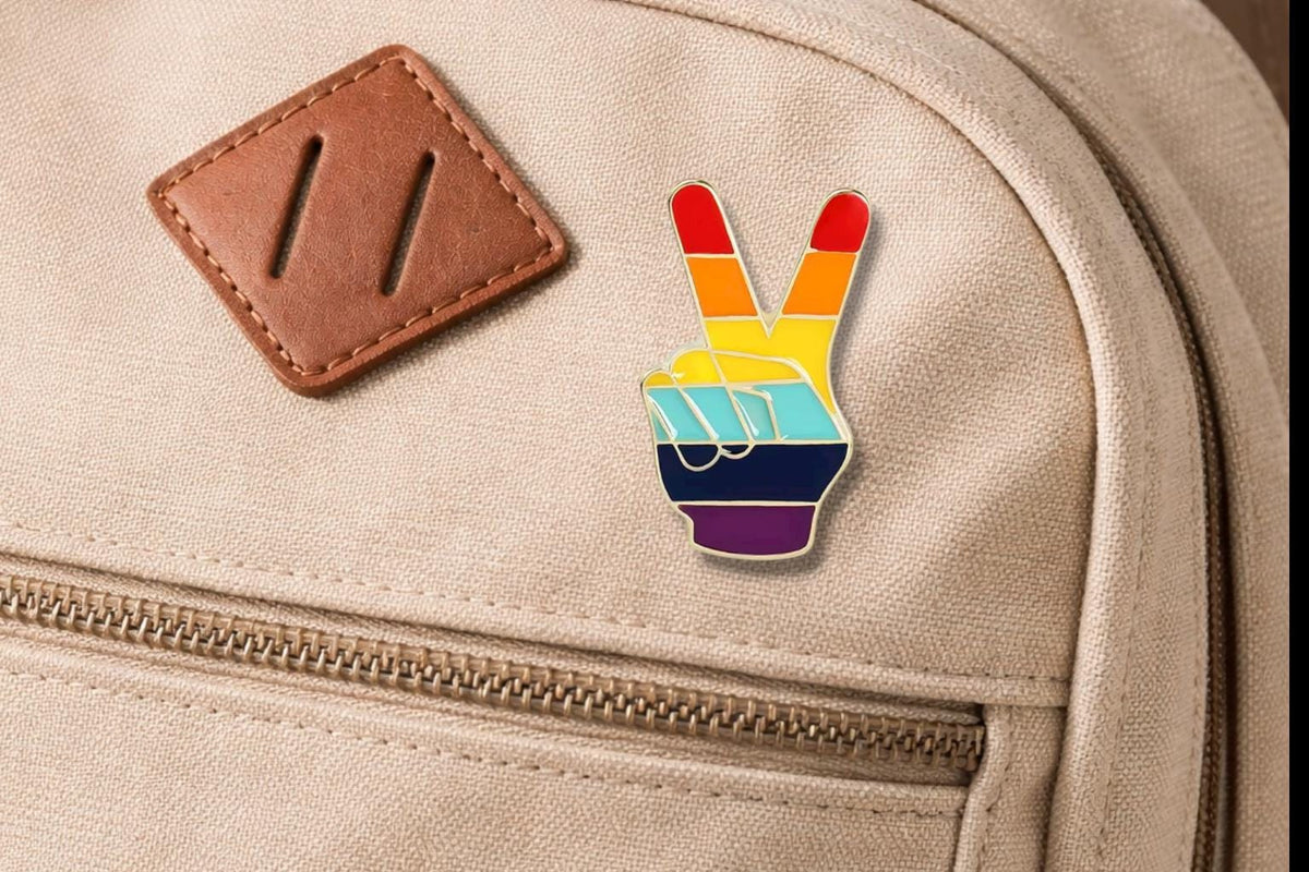 Rainbow Cat Enamel Pin – Cute LGBT Pride Cartoon Cat Brooch – Colorful Animal Lapel Badge – Pride Jewelry Gift for Cat Lovers