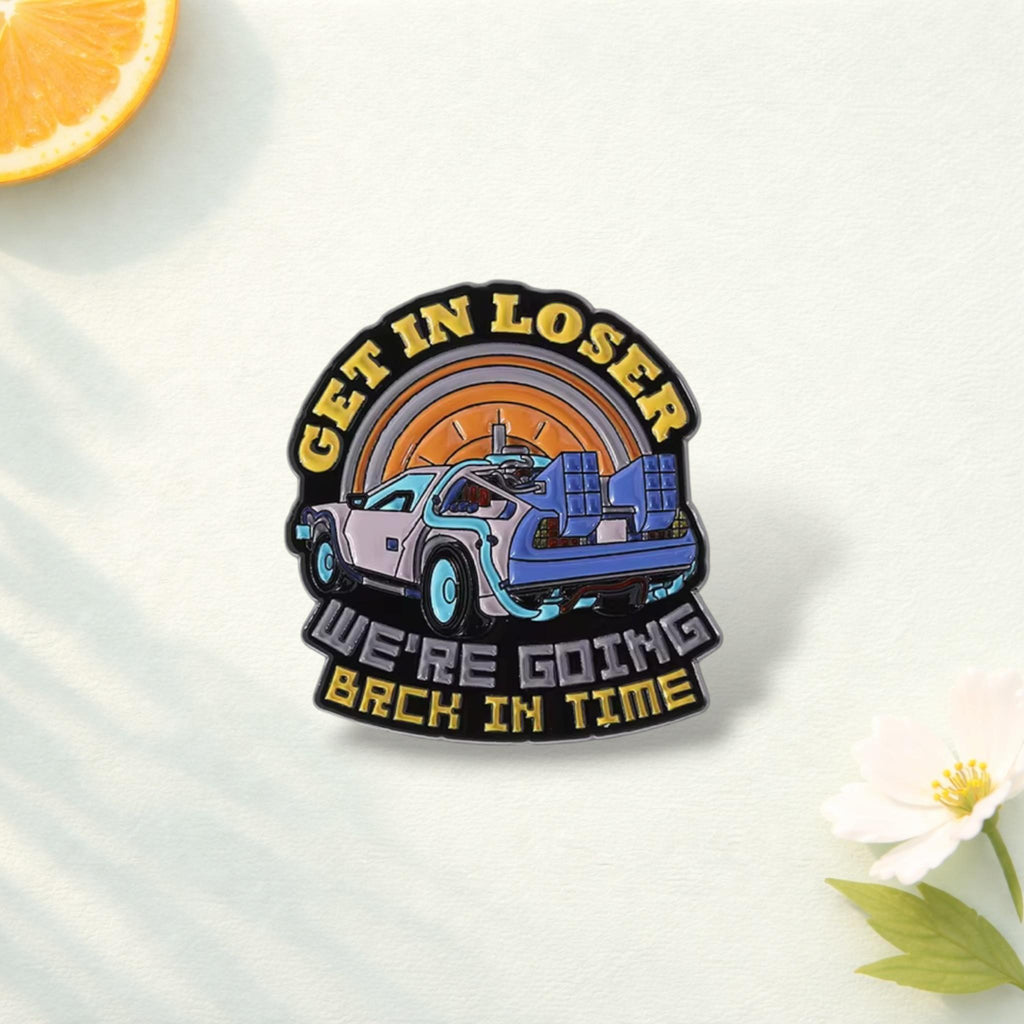 Classic Ghost Squad Enamel Pin Sci Fi Movie Lover Brooch Ghost Badge Backpack Clothes Lapel Pin Jewelry Fan Gift Accessories