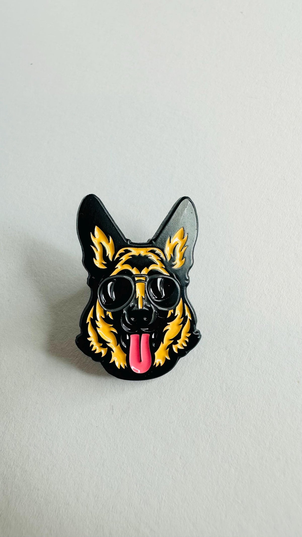 Golden Retriever German Shepherd Husky Enamel Pin Cool Dog With Sunglasses Brooch Lapel Badge Cute Jewelry