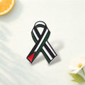Vintage Watermelon River Leaf Enamel Pin Round Shape Brooch Nature Badge Backpack Charm Cute Jewelry Accessory Gift