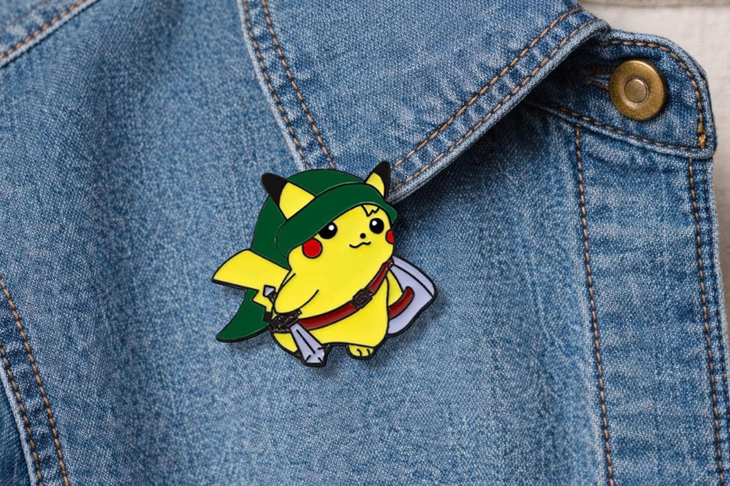 Zinc Alloy Epoxy Anime Enamel Pin – Vibrant Durable Collectible Cartoon Lapel Badge – Kawaii Anime Jewelry Gift for Fans & Collectors