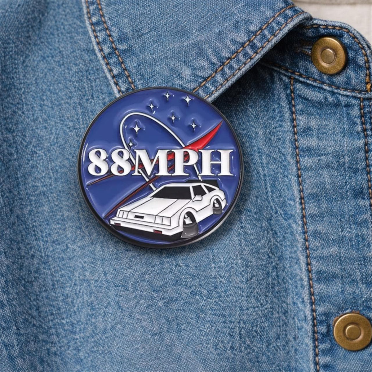 Cartoon Sport Car Brooch Enamel Pins Custom Movies Perimeter Retro Vehicle Brooch Decoration