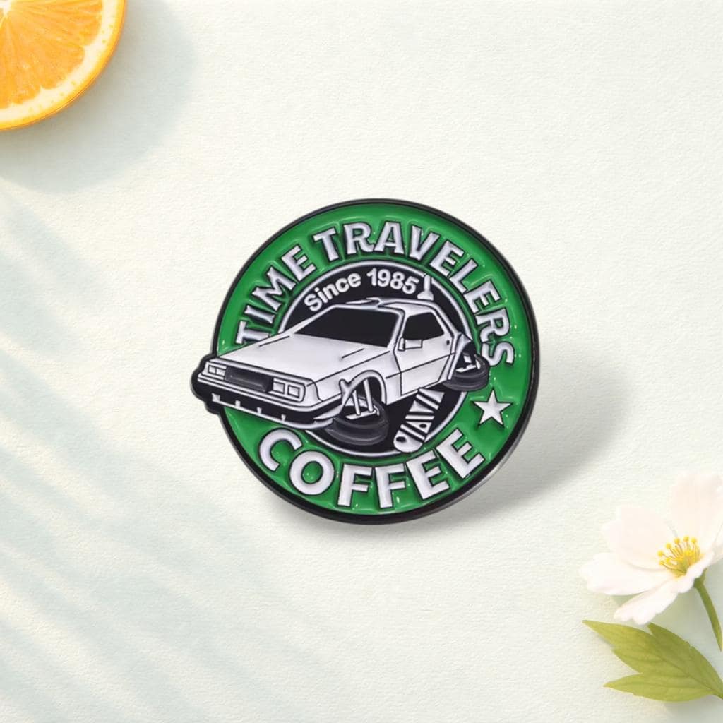 Cartoon Sport Car Brooch Enamel Pins Custom Movies Perimeter Retro Vehicle Brooch Decoration