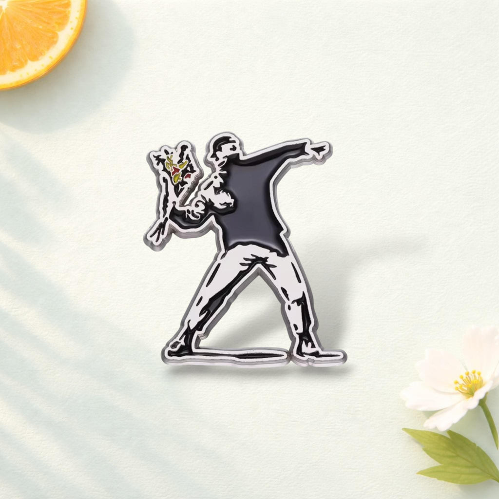 Creative Couple Enamel Pin Metal Badge Personality Fashion Brooch Cute Relationship Gift Backpack Clothing Hat Accessory