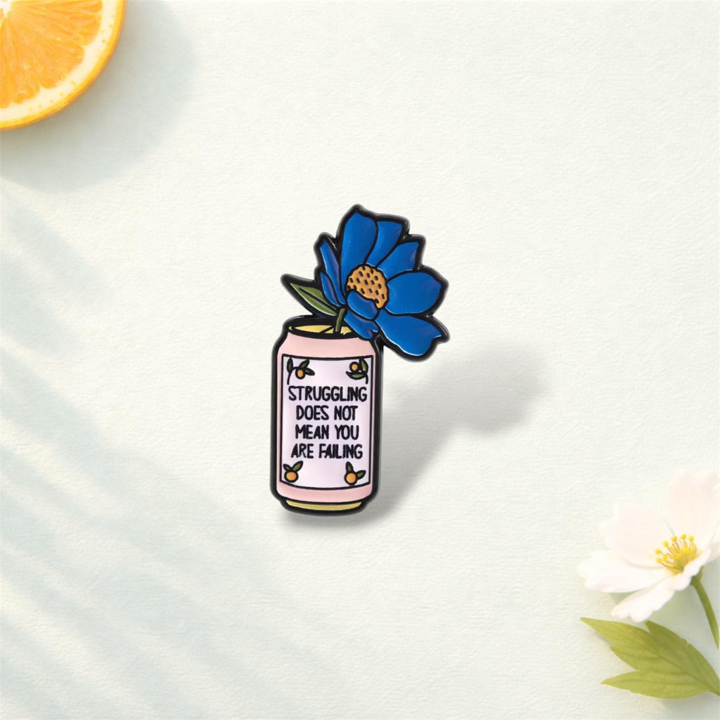 Emotional Healing Enamel Pin – It’s Gonna Be Okay Comfort Support Brooch – Mental Health Encouragement Lapel Badge – Self Care Gift Jewelry