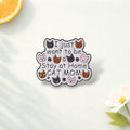 Cute Catpuccino Coffee Cat Enamel Pin Funny Kitty Animal Brooch Lapel Badge Jewelry Gift for Friends