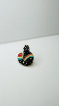 Dark Night Starry Sky Enamel Pin Rainbow Cat Heart Mountain Stamp Brooch Cute Nature Badge Backpack Decoration Lapel Pin Gift